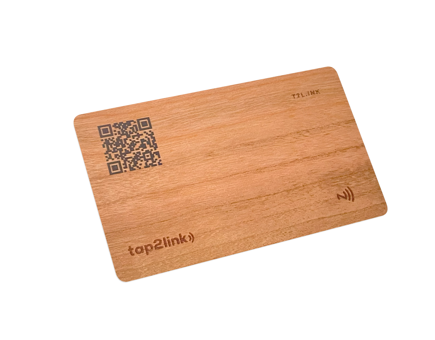 Maple wood card