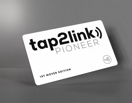 tap2link Pioneer White Card